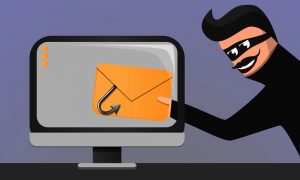 Email phishing concept