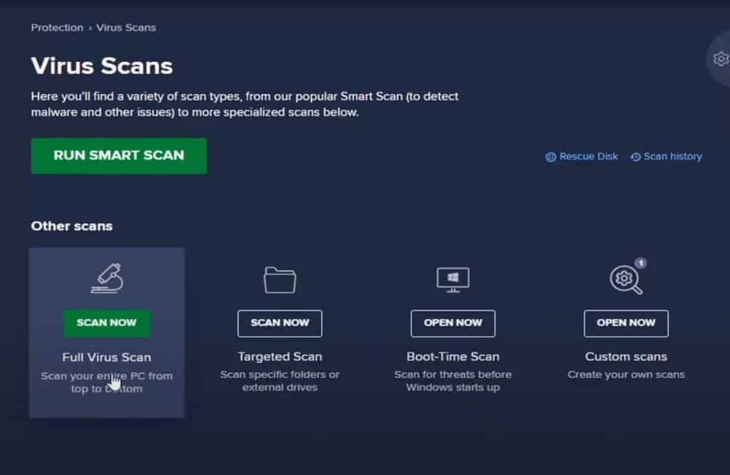 avast for mac email scanning