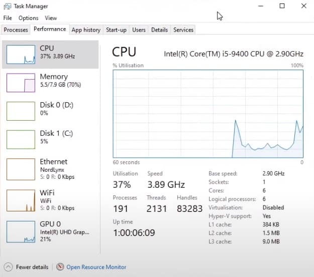 Proč Norton bere tolik CPU?
